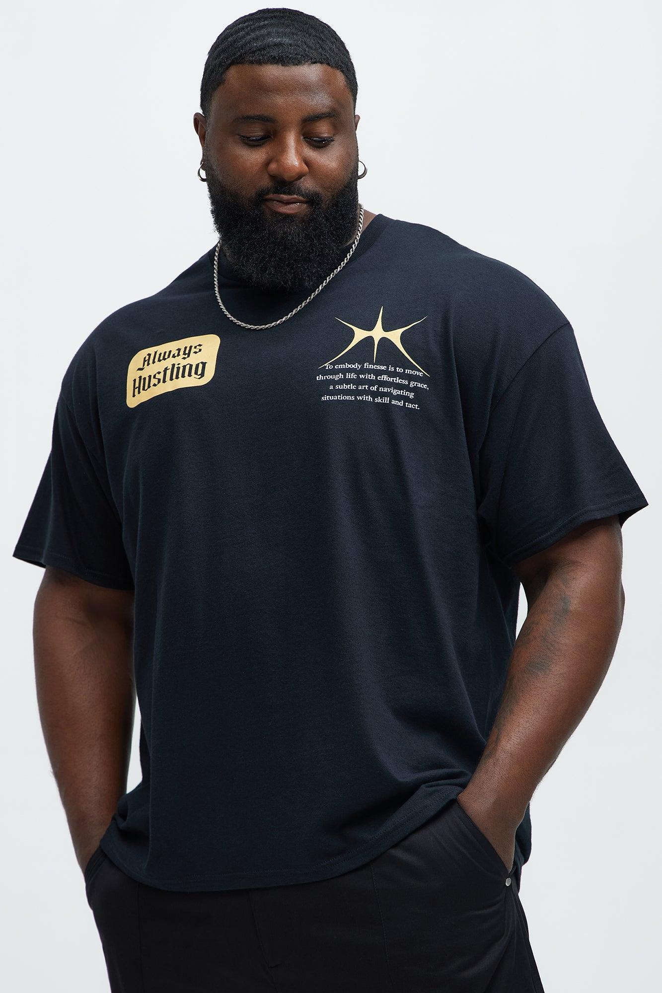 Always Hustling Short Sleeve Tee - Black Product Image