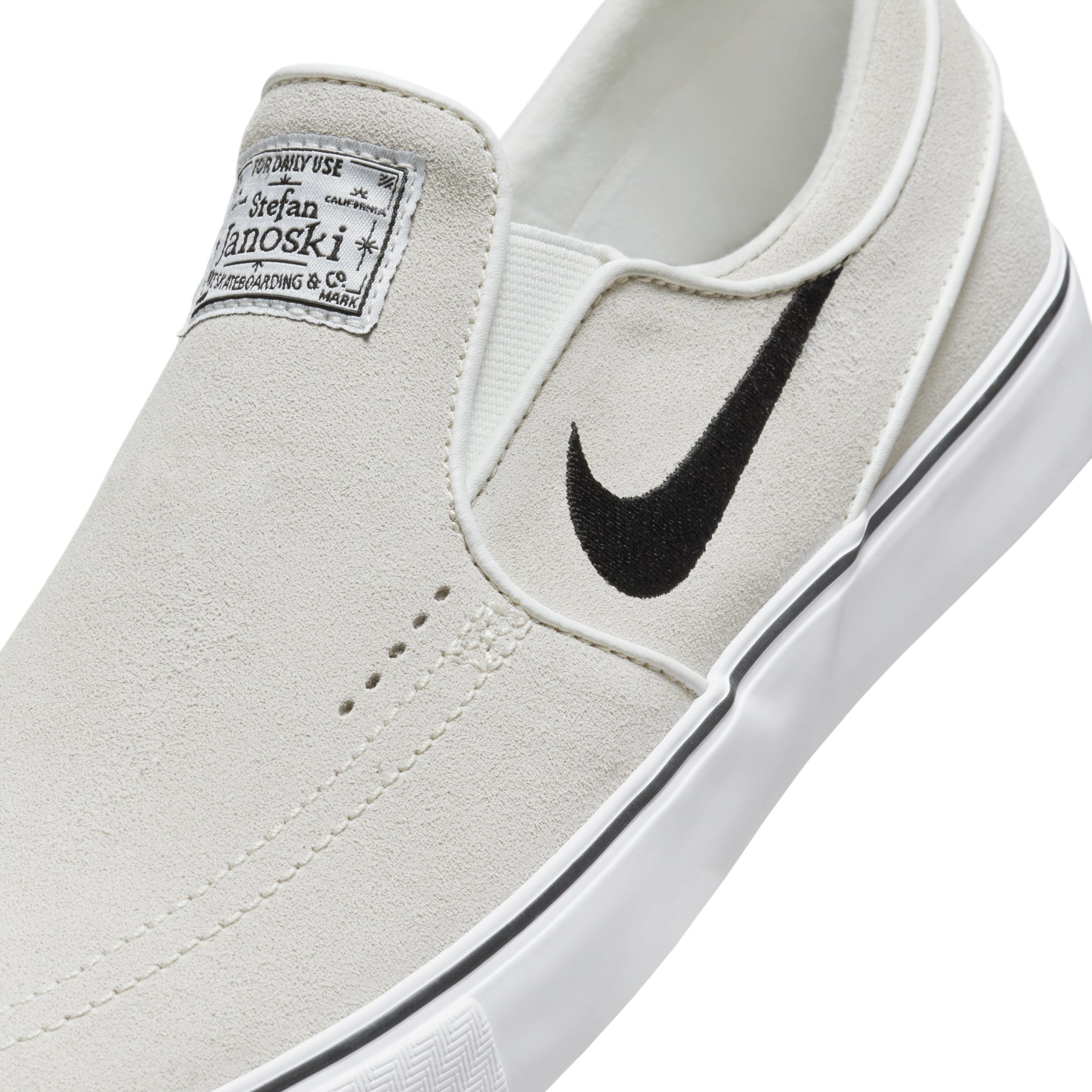 Mens Nike SB Janoski+ Slip Skate Shoes | FN5893-100 Product Image