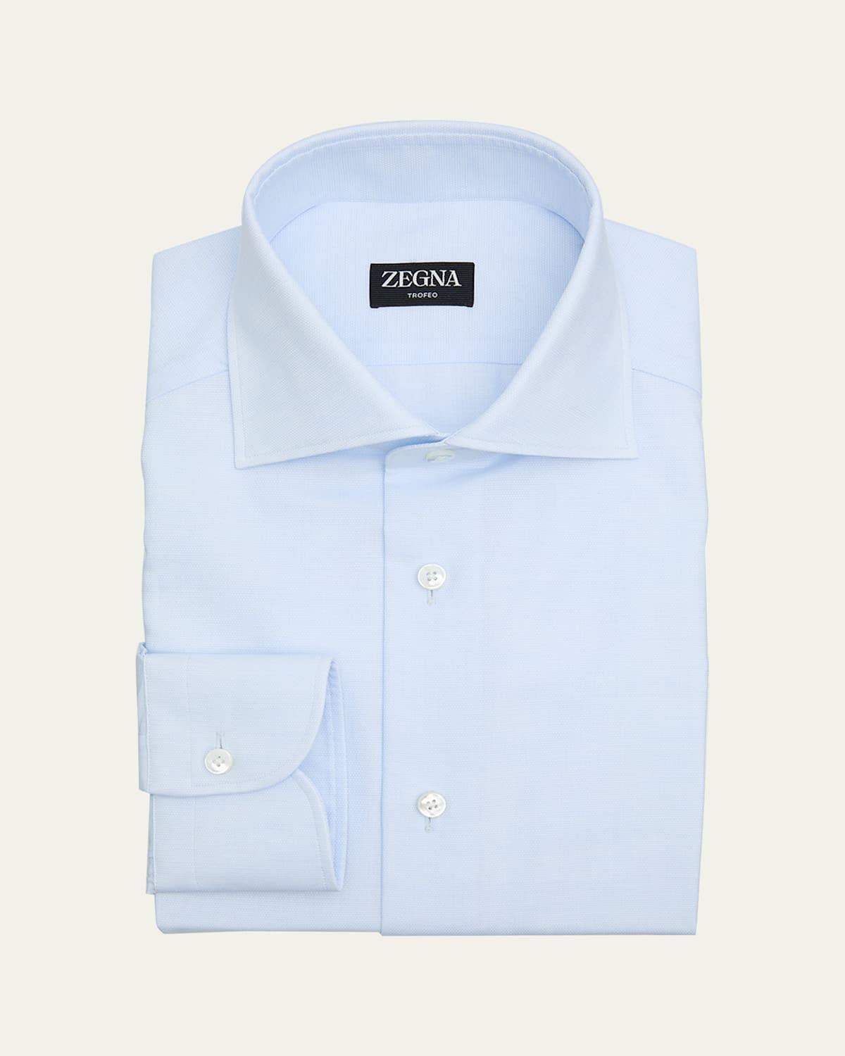 Mens Trofeo Cotton Dress Shirt Product Image