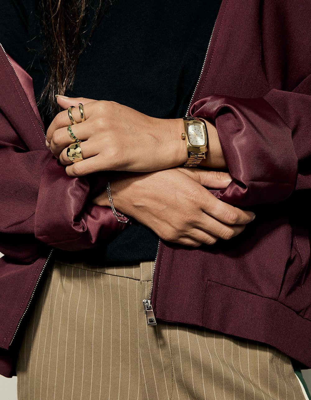 NIXON Frankie Starburst Watch - GOLD Product Image