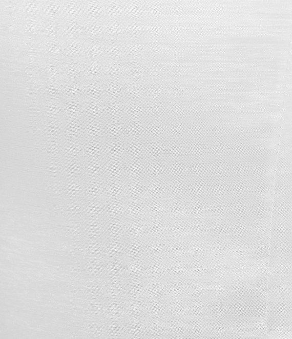 Allison & Kelly Strapless Contrast Neck Bow Back Mini Dress Product Image