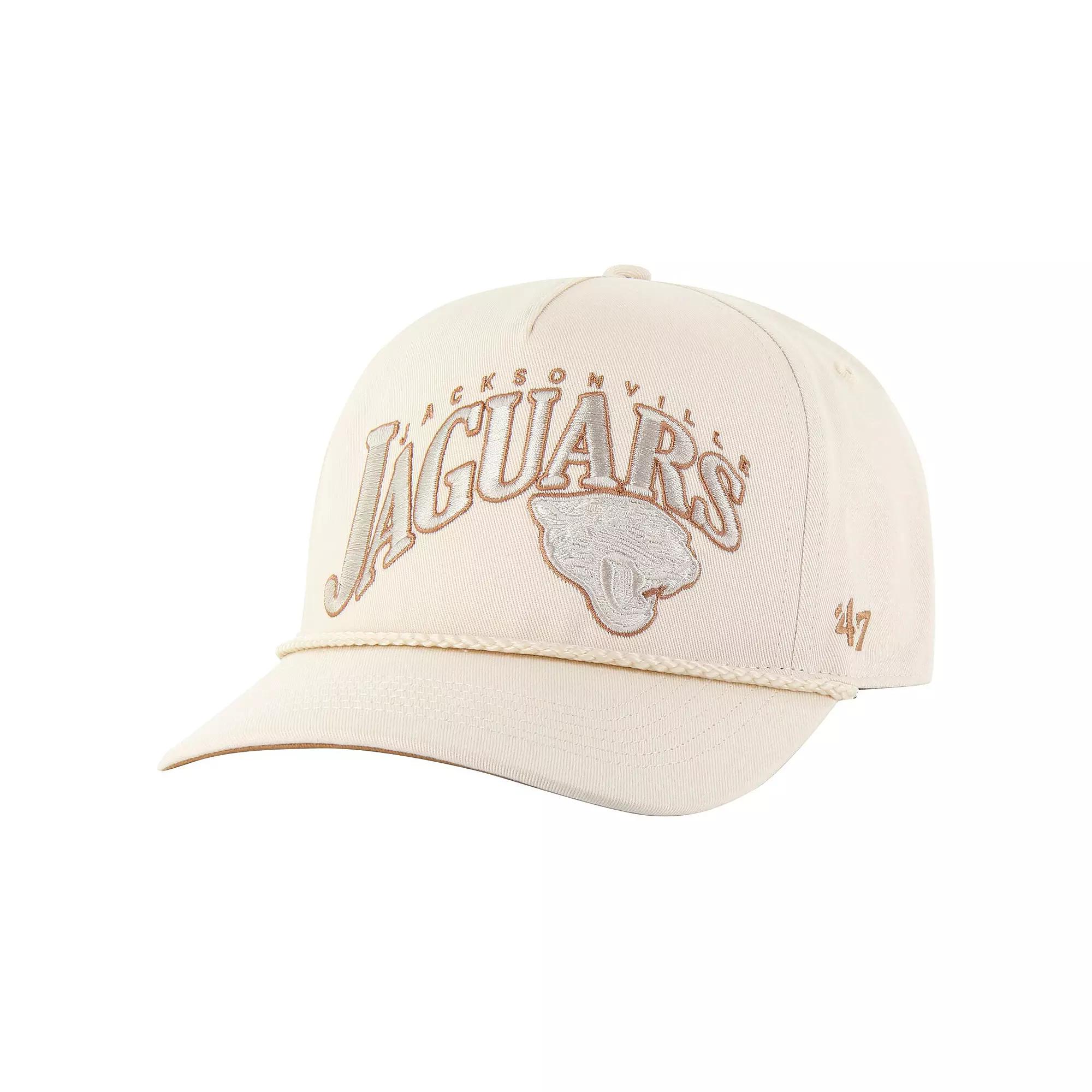 Men's '47 Natural Jacksonville Jaguars Wave Rope Hitch Adjustable Hat, Beige Product Image