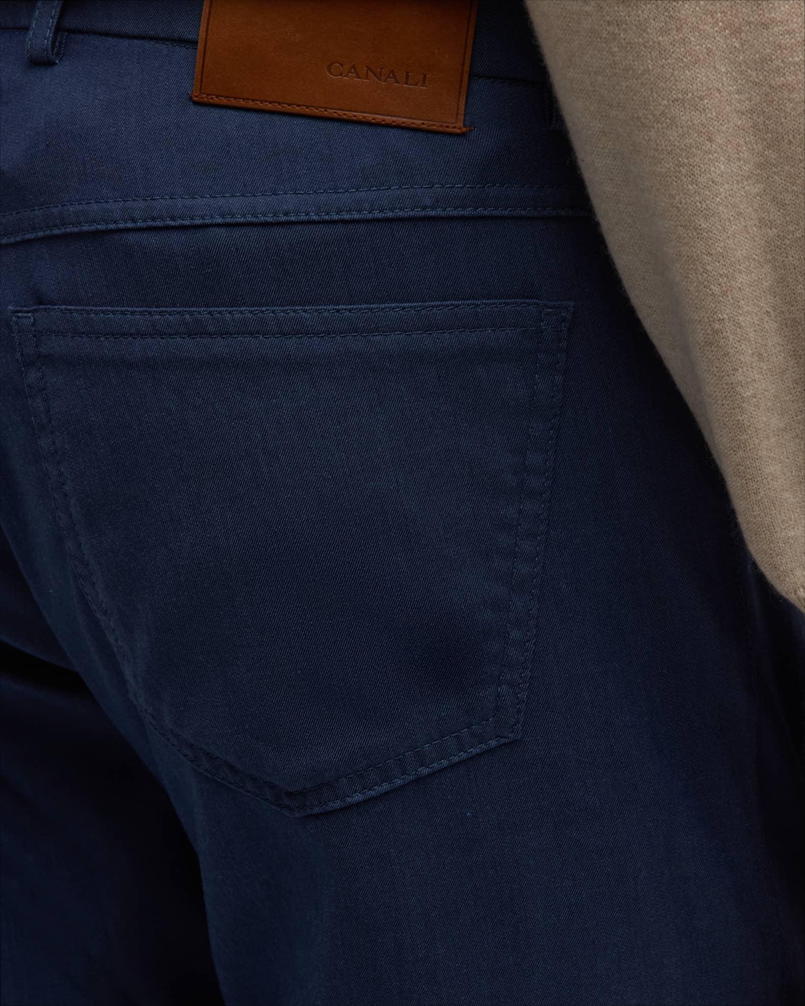 Men's Solid 5-Pocket Pants Product Image