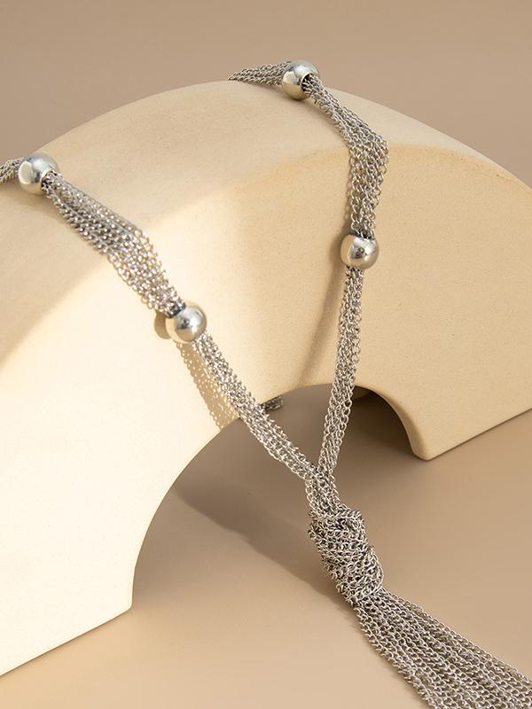 Tasseled Necklaces Accessories Product Image