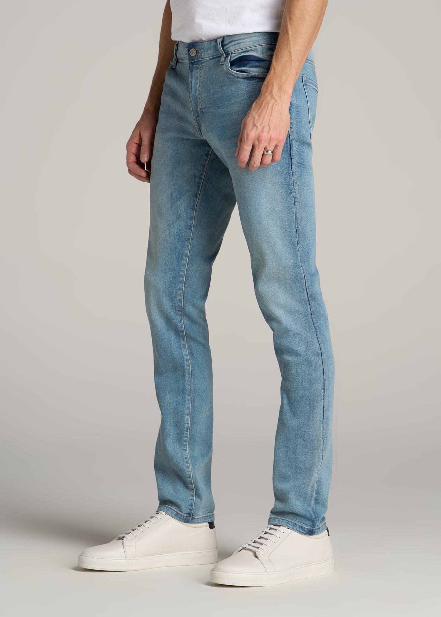 Dylan Slim Fit Jeans for Tall Men in New Fade Product Image