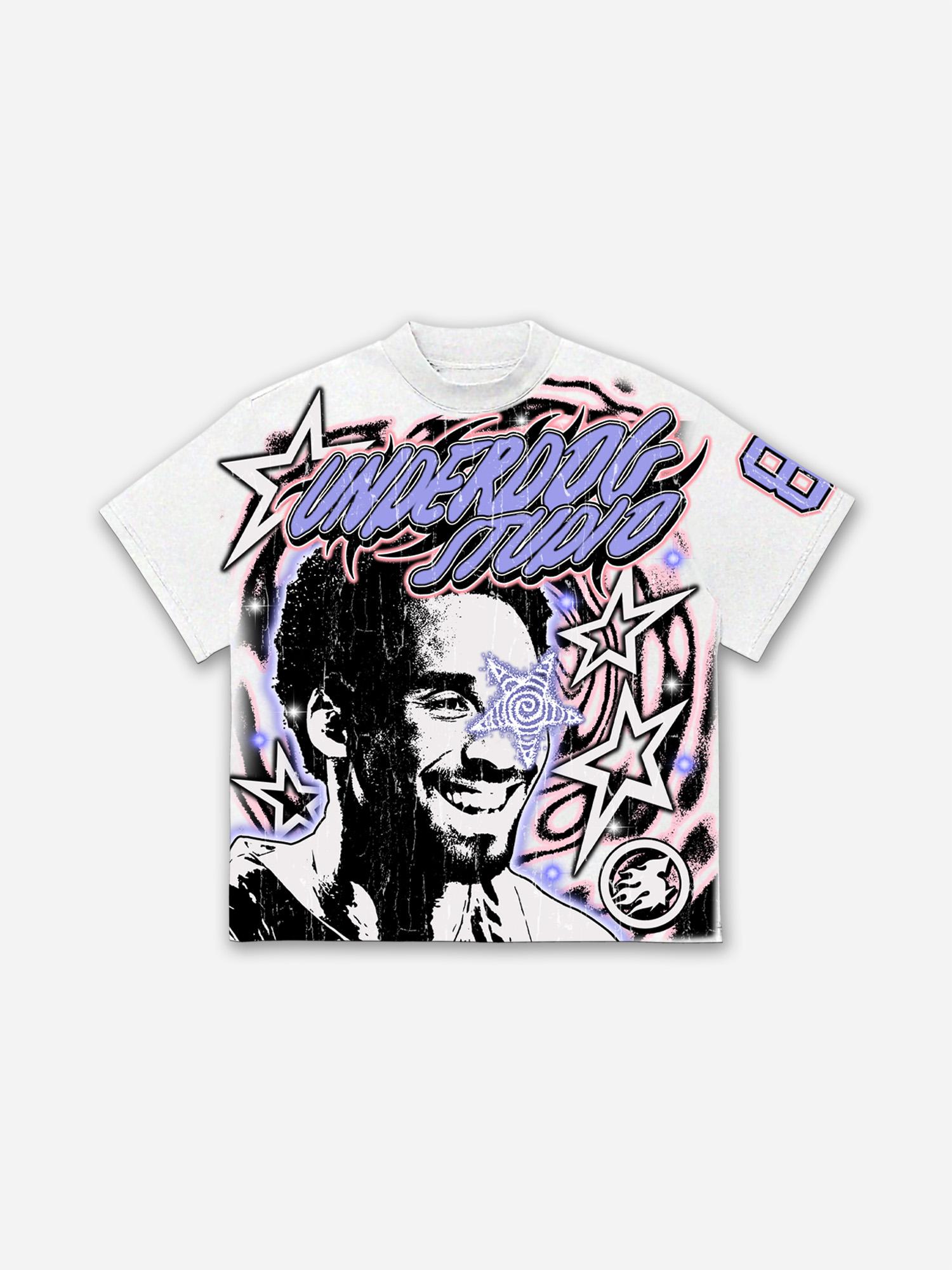 Vintage Basketball Legend Graphic T-shirt Product Image