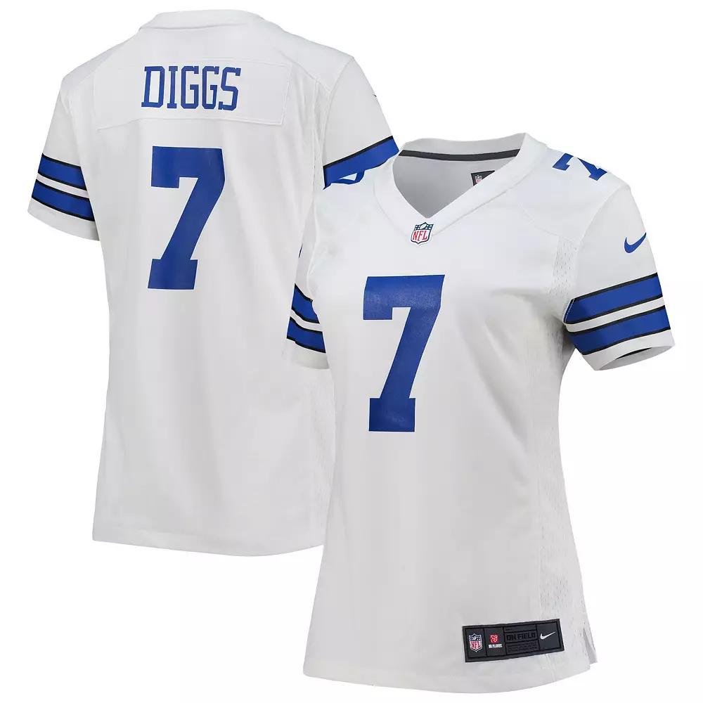 Women's Nike Trevon Diggs White Dallas Cowboys Game Jersey,  Product Image