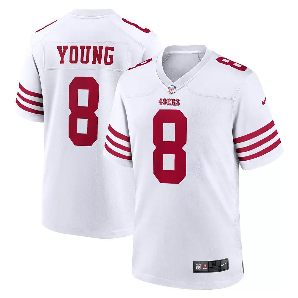 Men's Nike Steve Young White San Francisco 49ers Retired Player Game Jersey,  Product Image