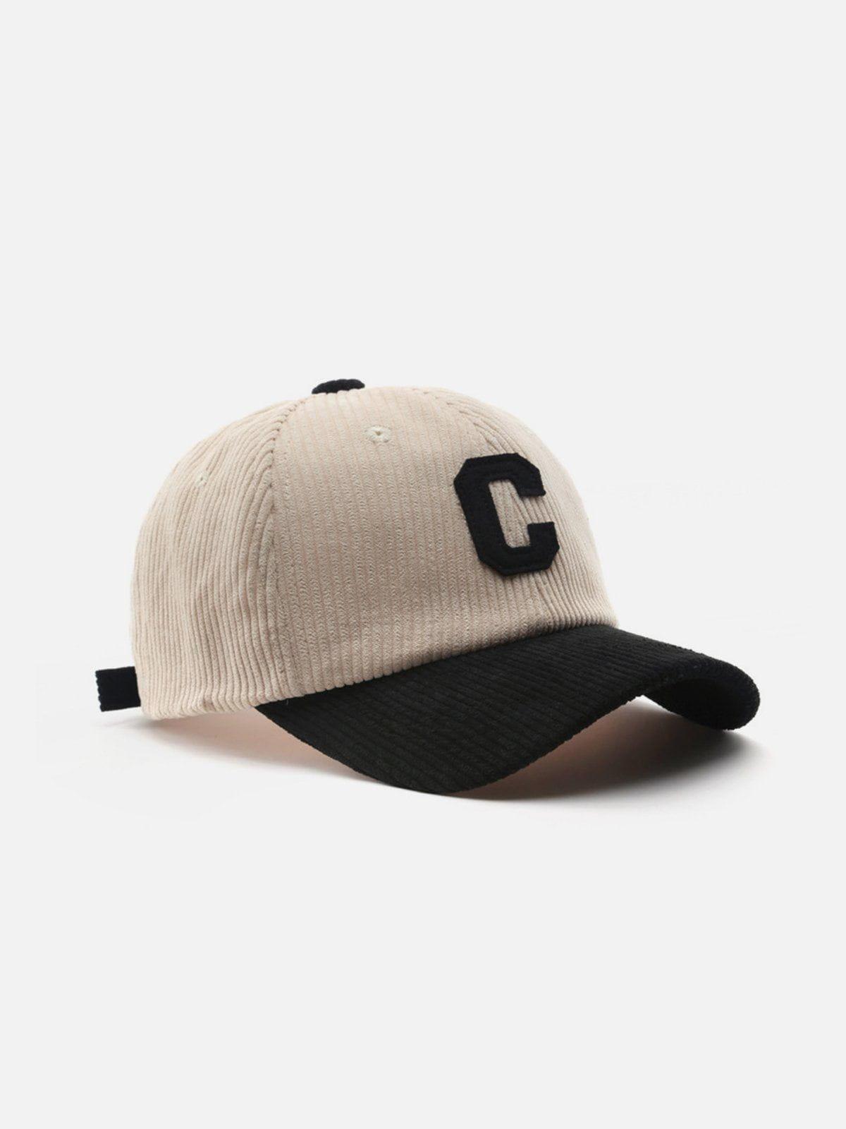 Letter C Patchwork Hat Product Image