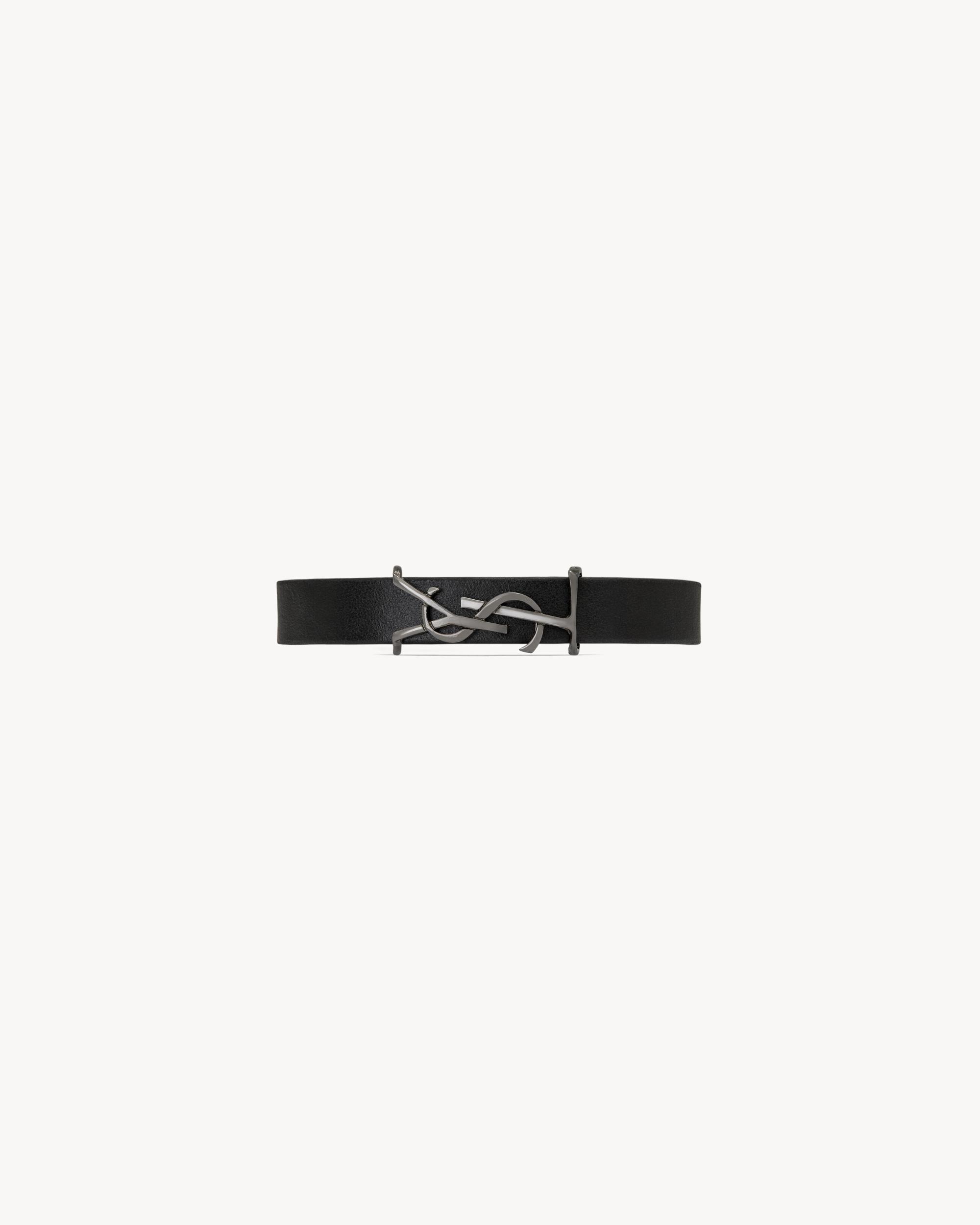 CASSANDRE bracelet in leather Product Image