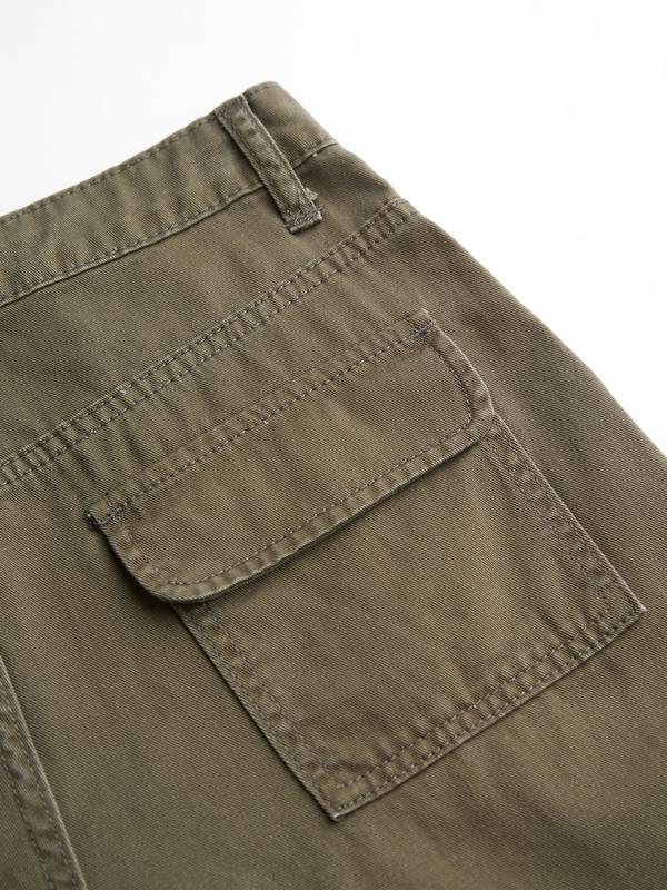 Vintage 90s Green Cargo Jeans Product Image