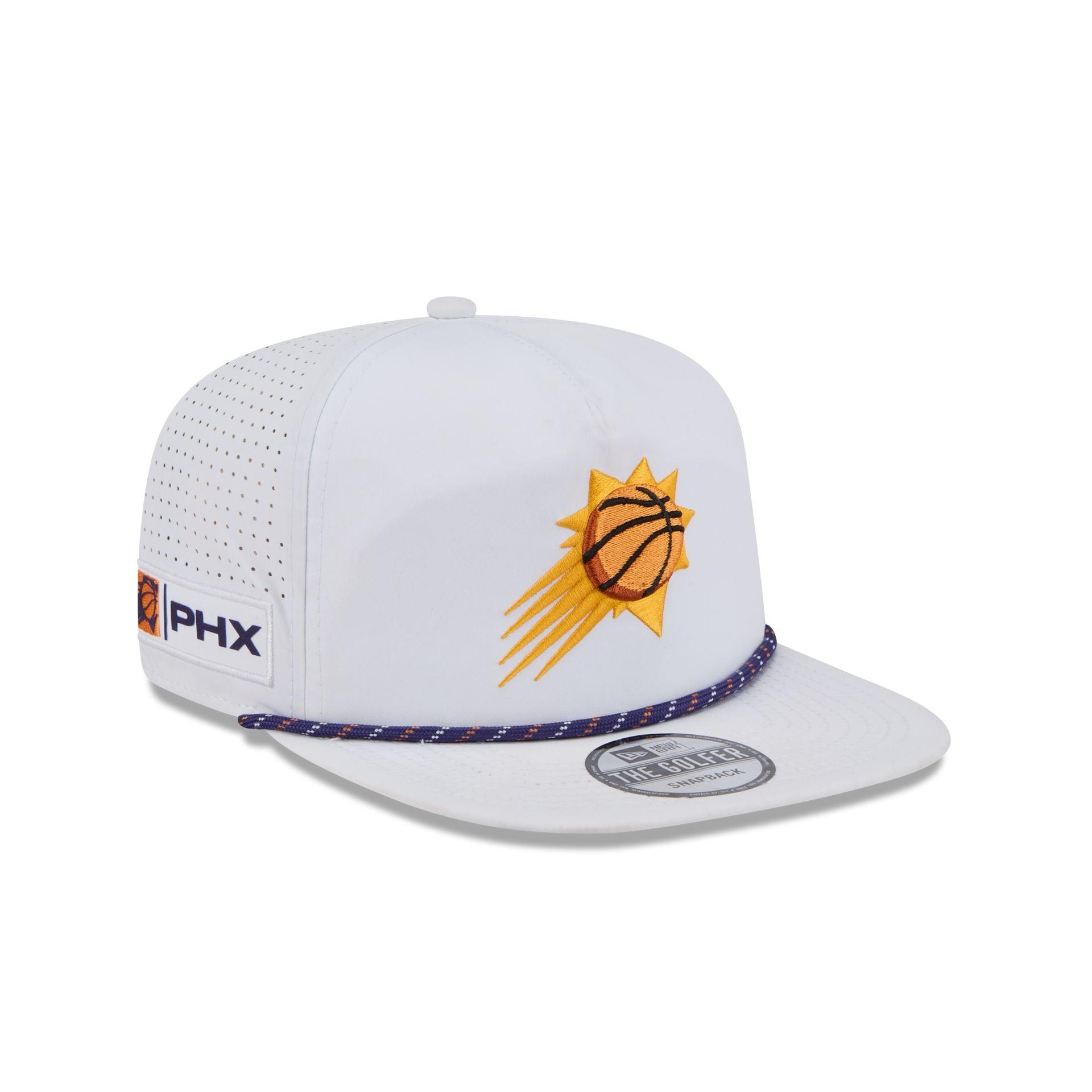 Phoenix Suns Optic White Performance Rope Golfer Hat Male Product Image