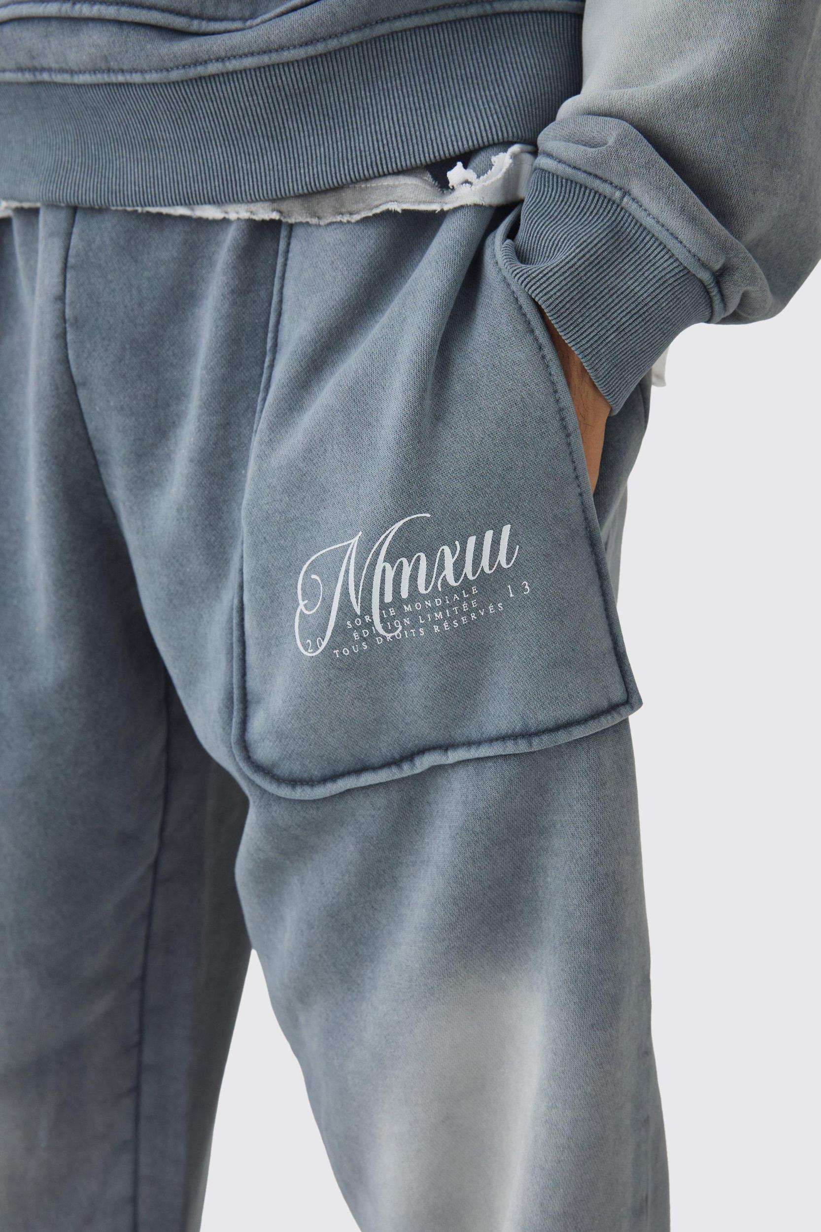 Oversized Seam Detail Sweatpants | boohooMAN USA Product Image