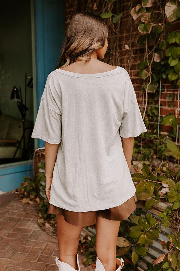 All We Need Is Love Vintage-Wash Graphic Tee Product Image