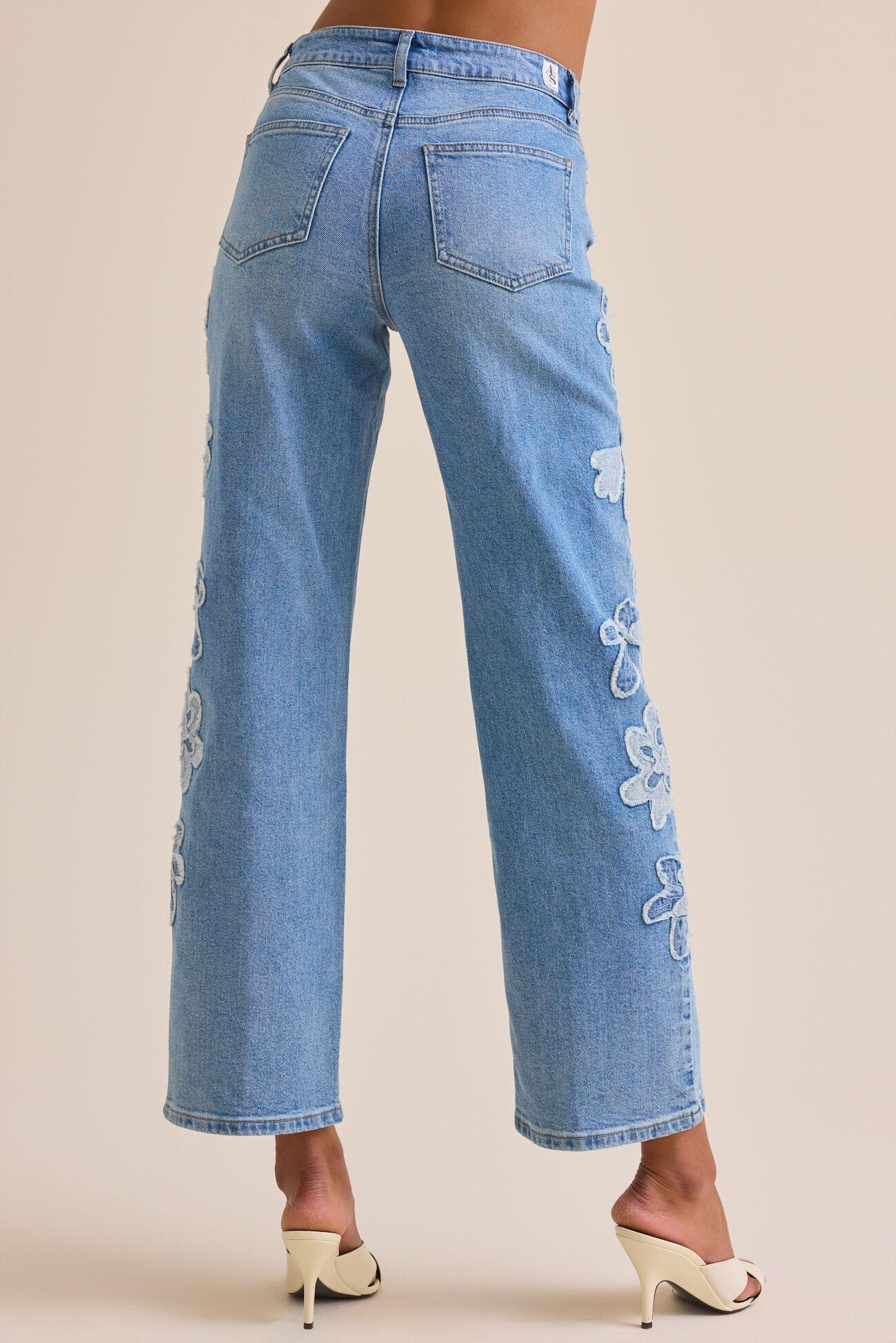 Pollie Patched Jeans Product Image
