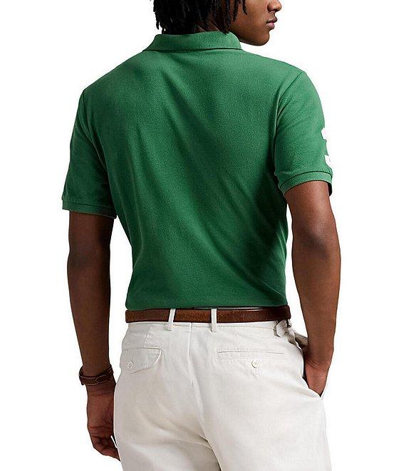Polo Ralph Lauren Classic Fit Big Signature Pony Mesh Short Sleeve Polo Shirt Product Image