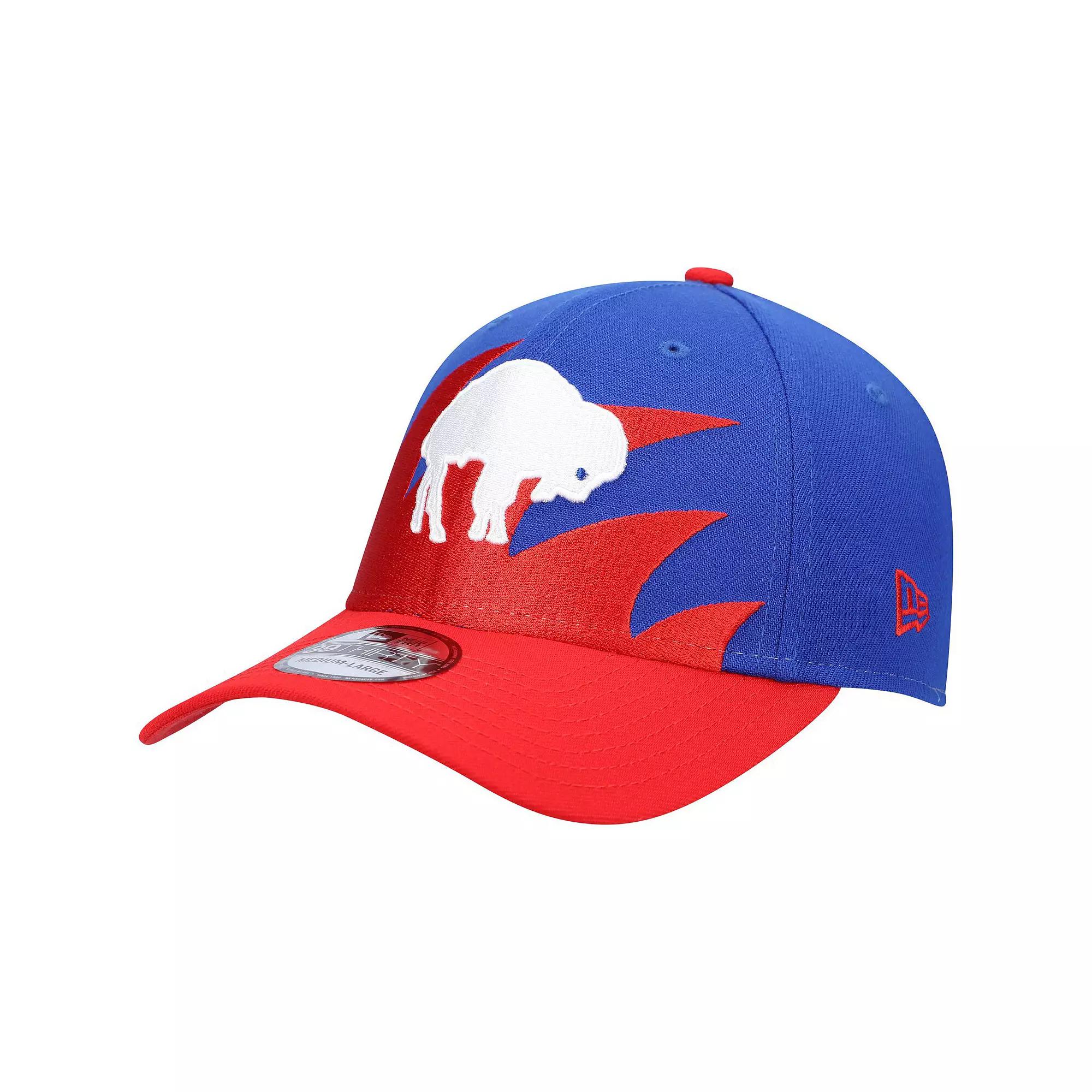 Men's New Era Royal/Red Buffalo Bills Surge 39THIRTY Flex Hat,  Product Image