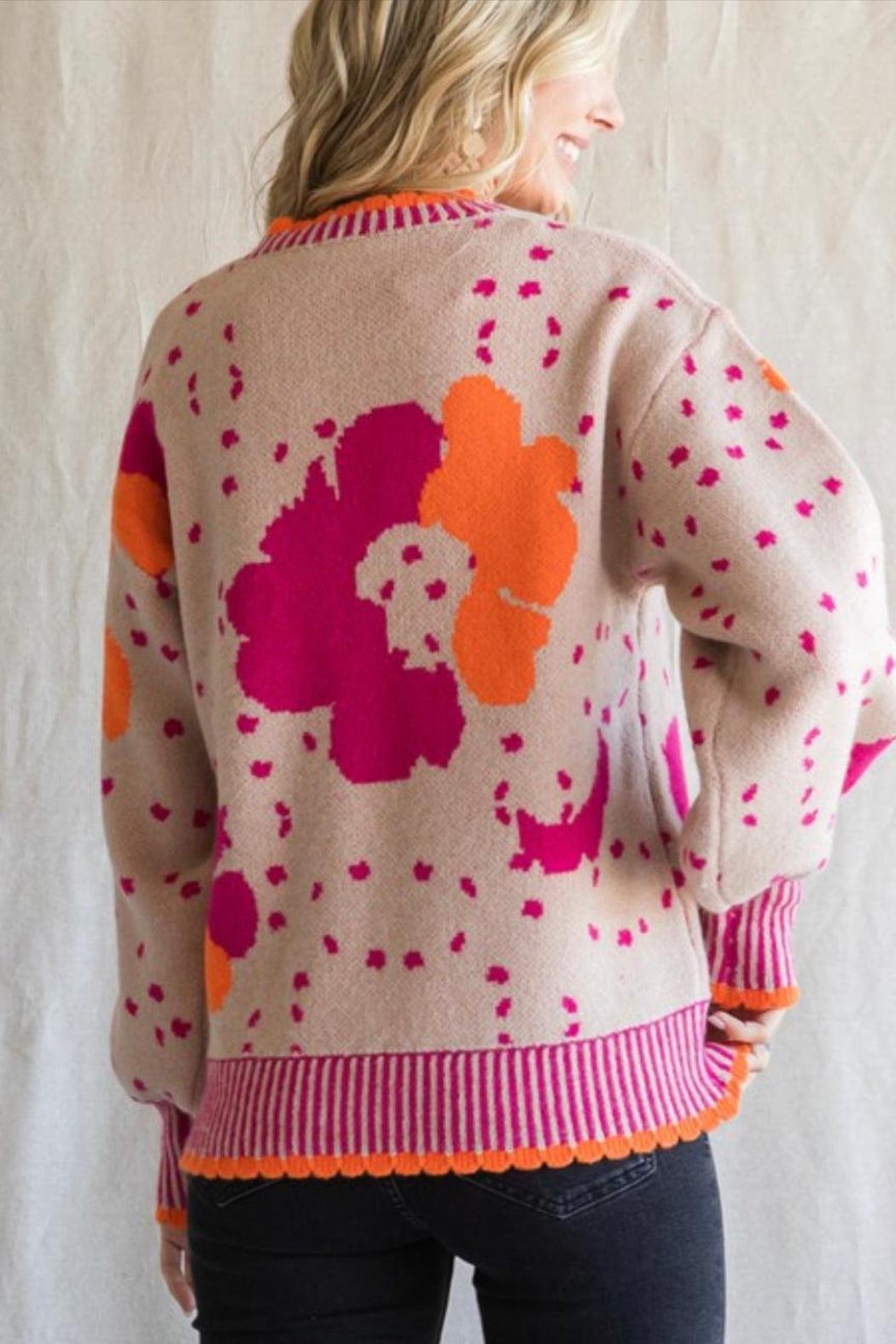 Flower Sweater Product Image