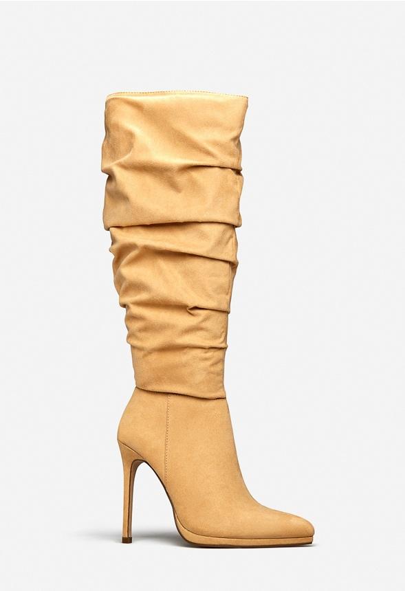 JustFab Margaux Platform Loafer Pump Womens Black/ White Size 8.5 Product Image