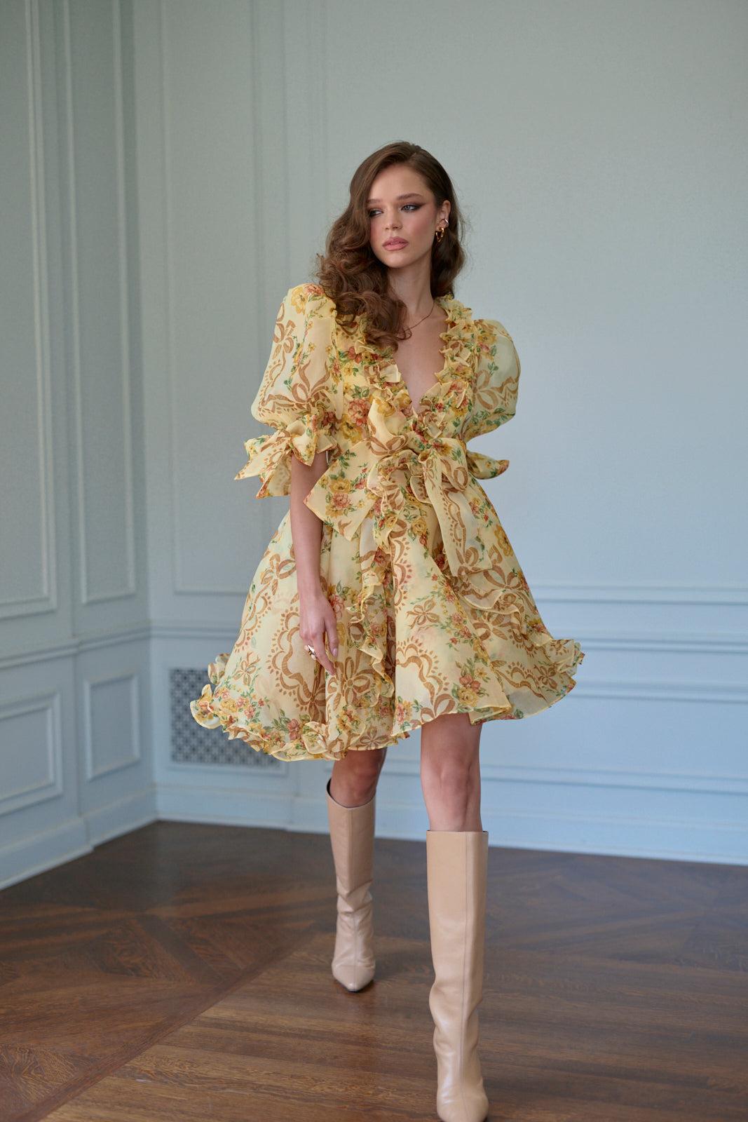 The Creme Brulee Marie Dress Product Image