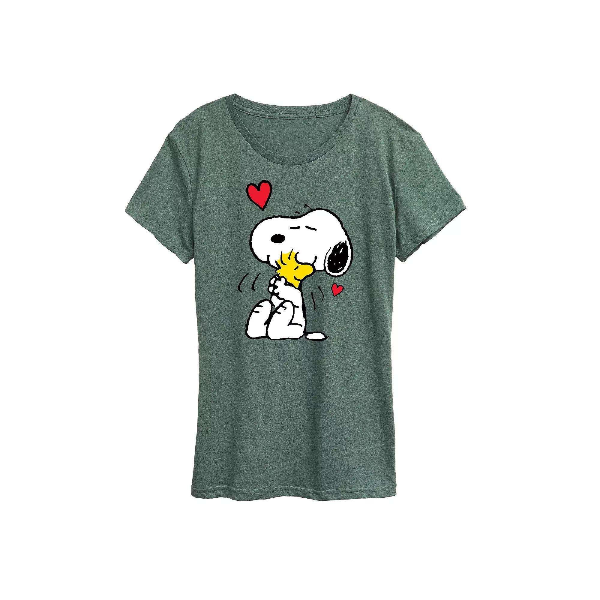 Women's Peanuts Lots Of Love Graphic Tee,  Product Image