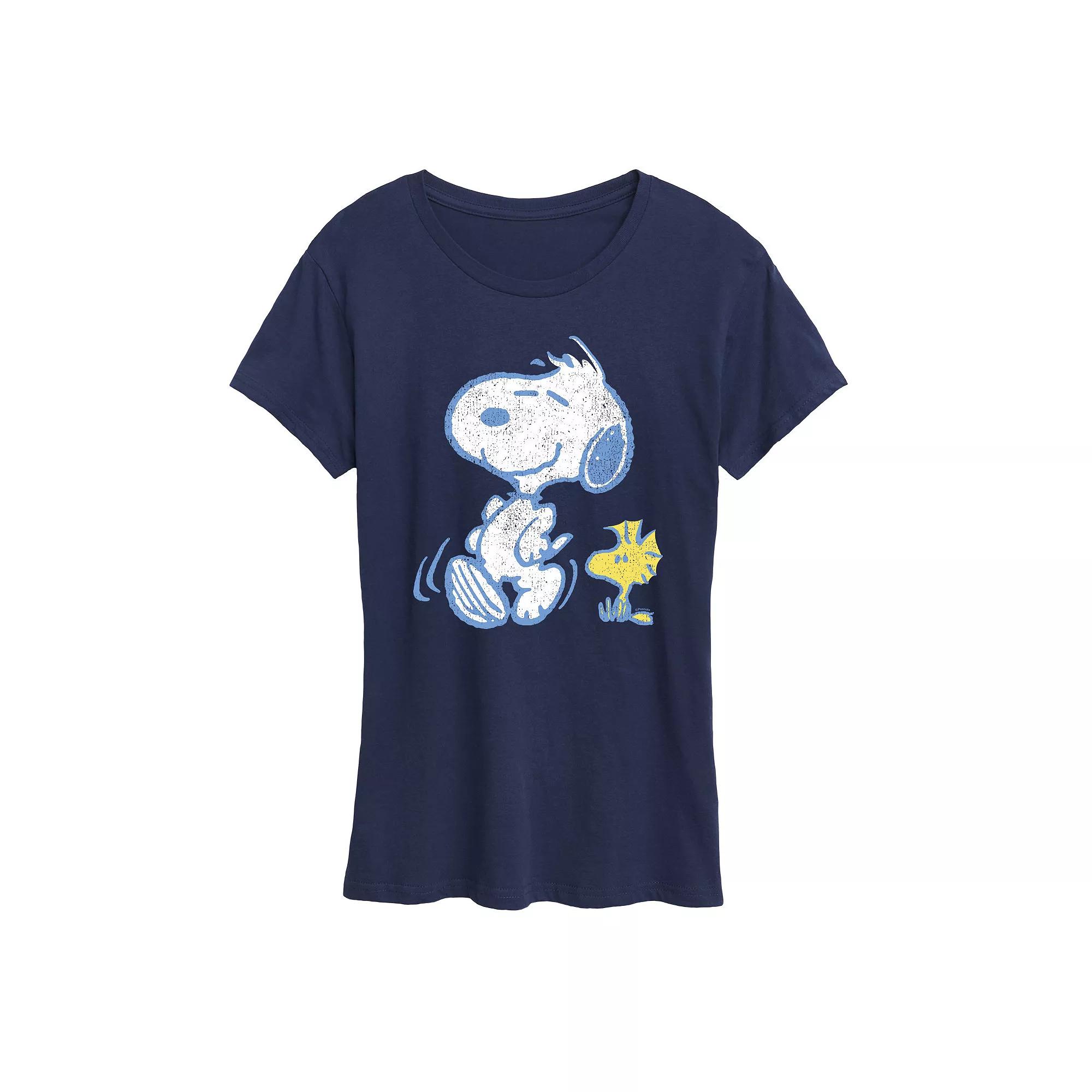 Women's Peanuts Pastels Graphic Tee, Girl's,  Product Image
