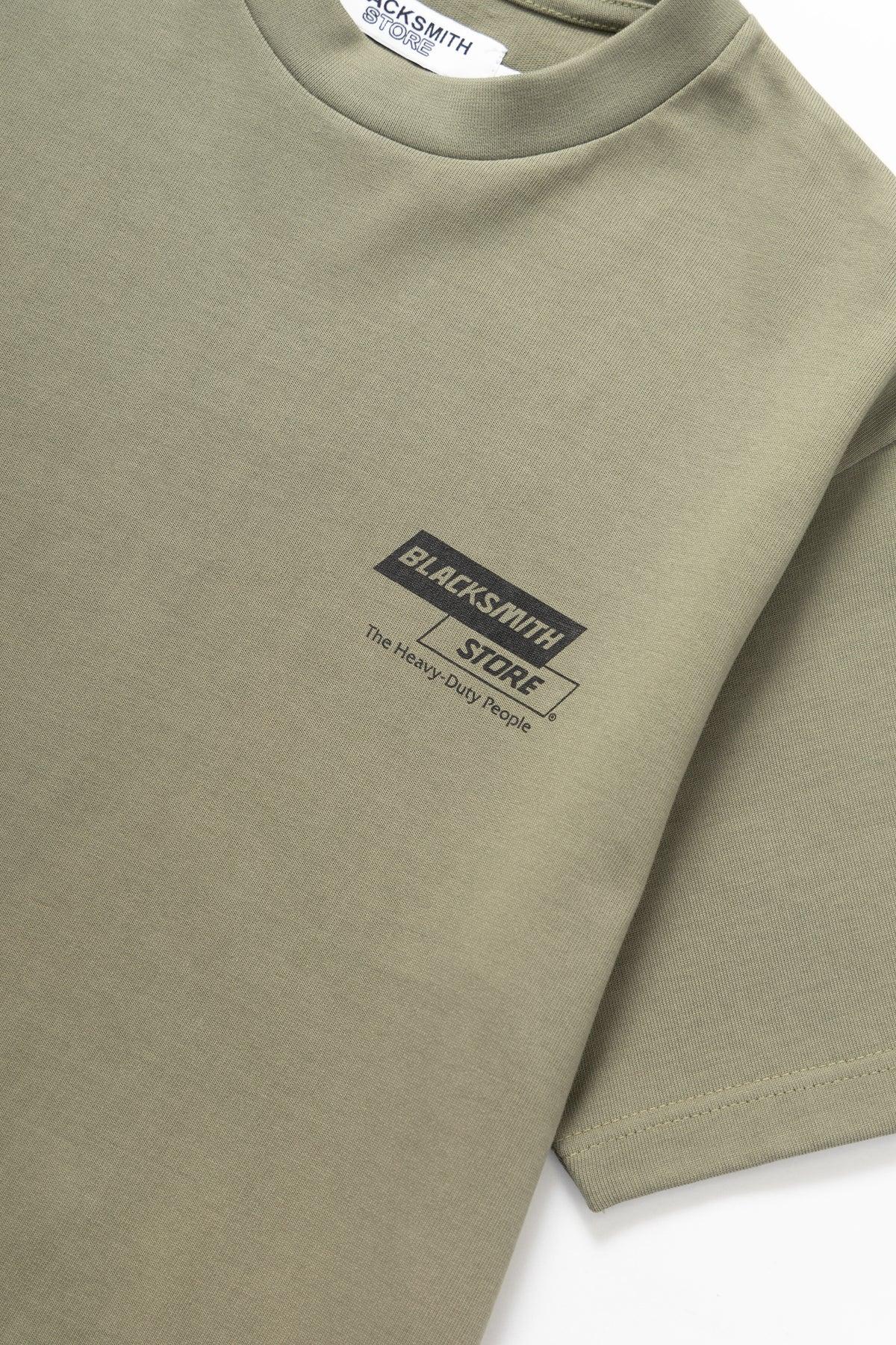 Blacksmith - Heavy Duty People Tee - Olive Product Image
