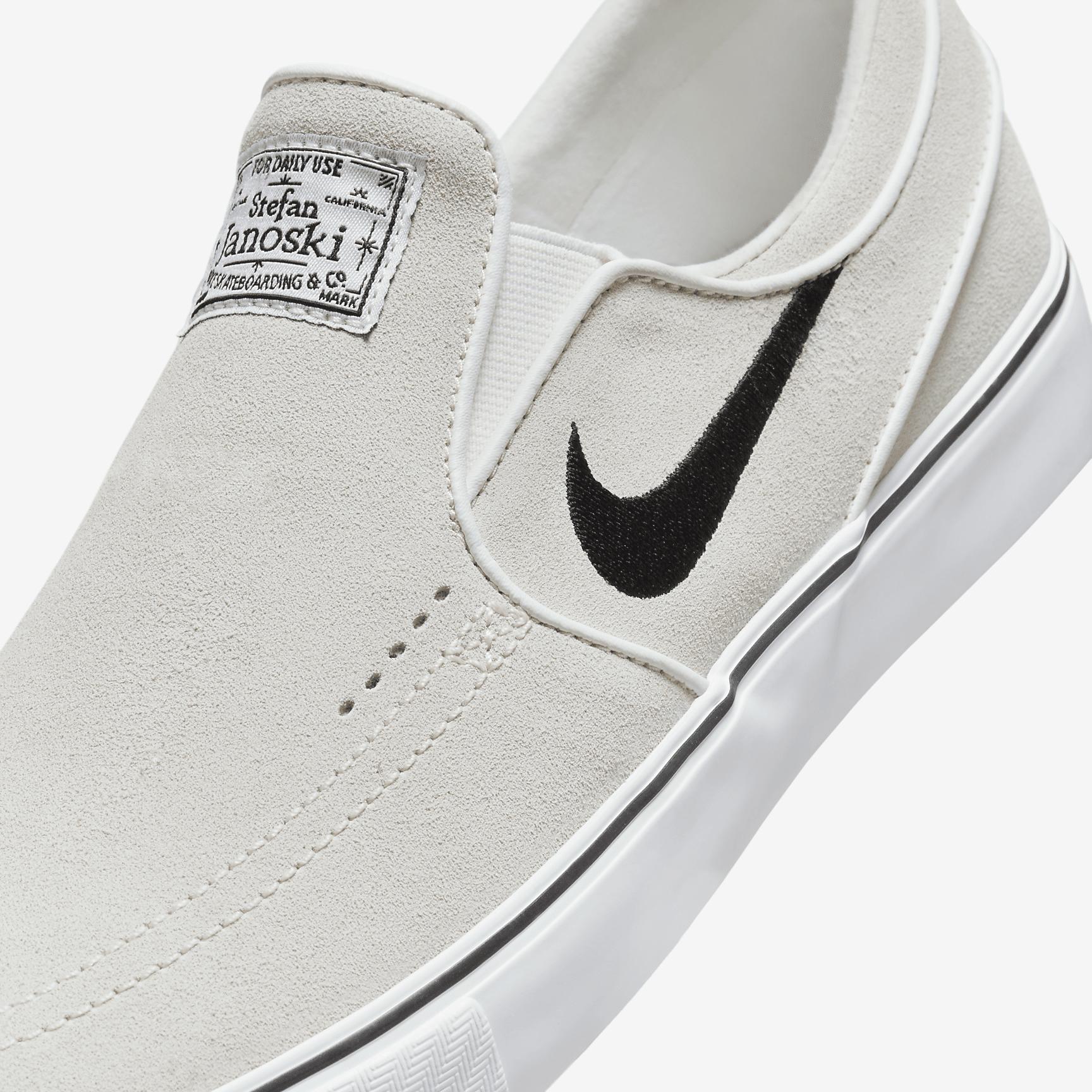 Mens Nike SB Janoski+ Slip Skate Shoes | FN5893-100 Product Image