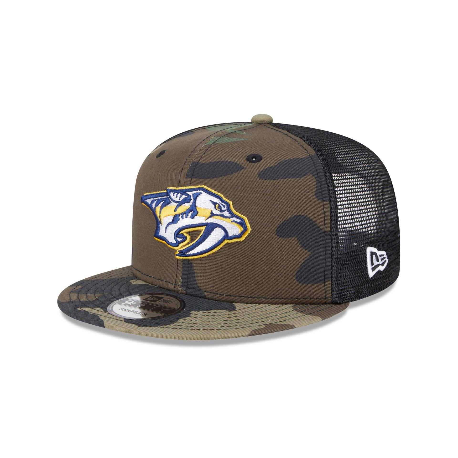 Nashville Predators Camo 9FIFTY Trucker Hat Male Product Image