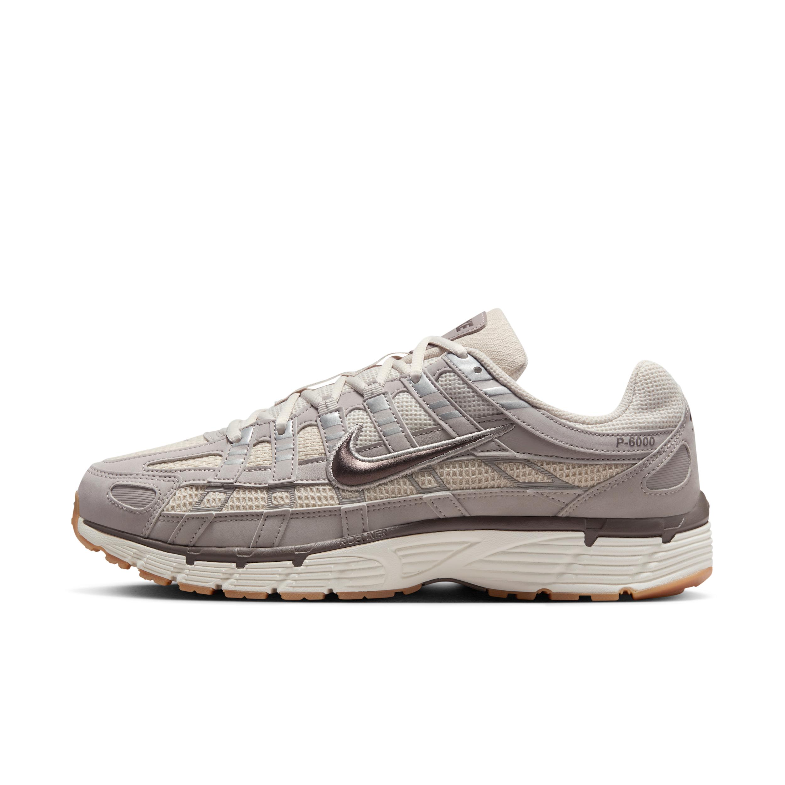 Nike Mens Nike P-6000 SE - Mens Running Shoes College Grey/Cave Stone/Lt Orewood Brown Product Image