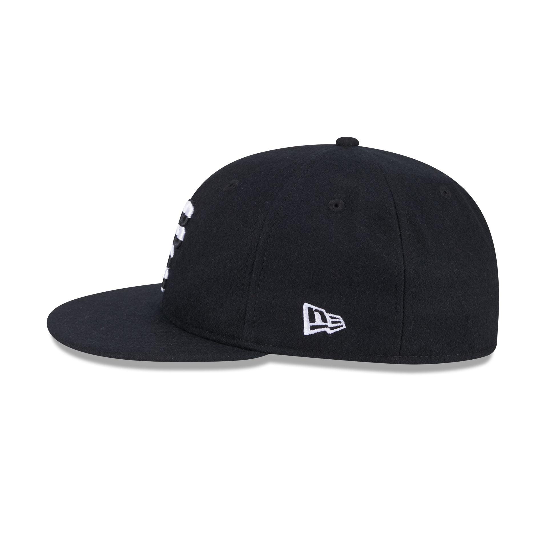 Birmingham Black Barons Flag Retro Crown 59FIFTY Fitted Hat Male Product Image