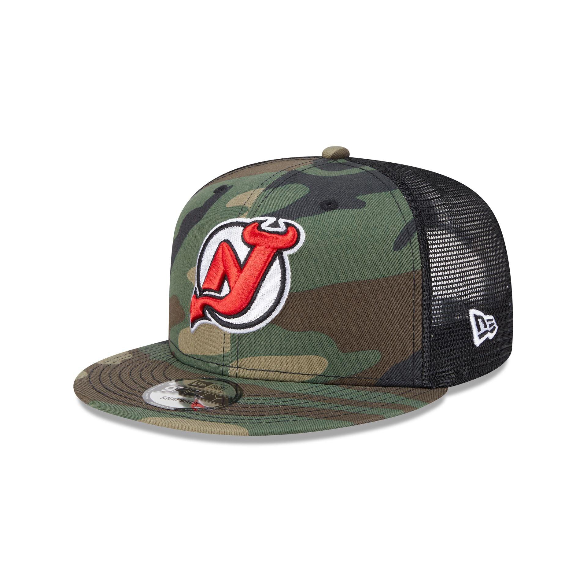 New Jersey Devils Camo 9FIFTY Trucker Hat Male Product Image