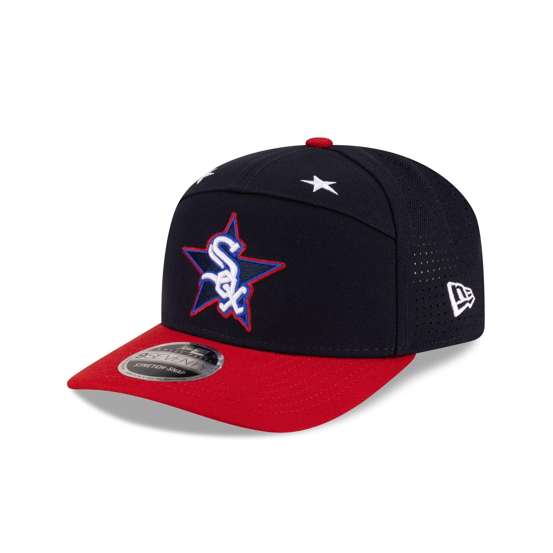 Chicago White Sox 2025 All-Star Game Workout Split Panel 9SEVENTY Stretch-Snap Hat Male Product Image