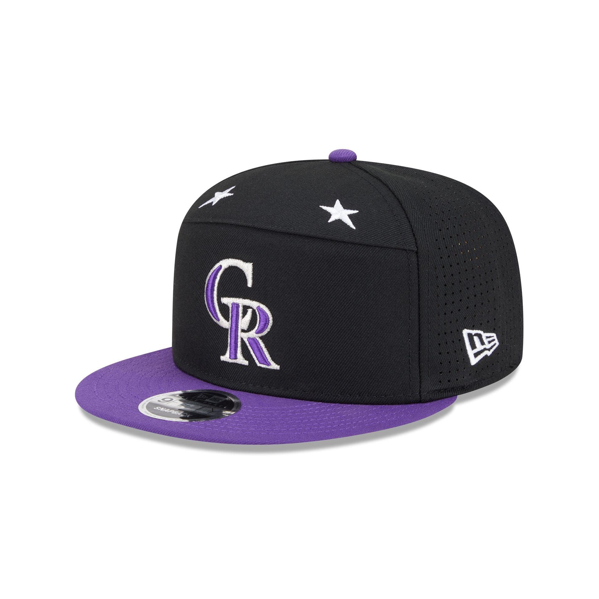 Colorado Rockies 2025 All-Star Game Split Panel 9FIFTY Snapback Hat Male Product Image