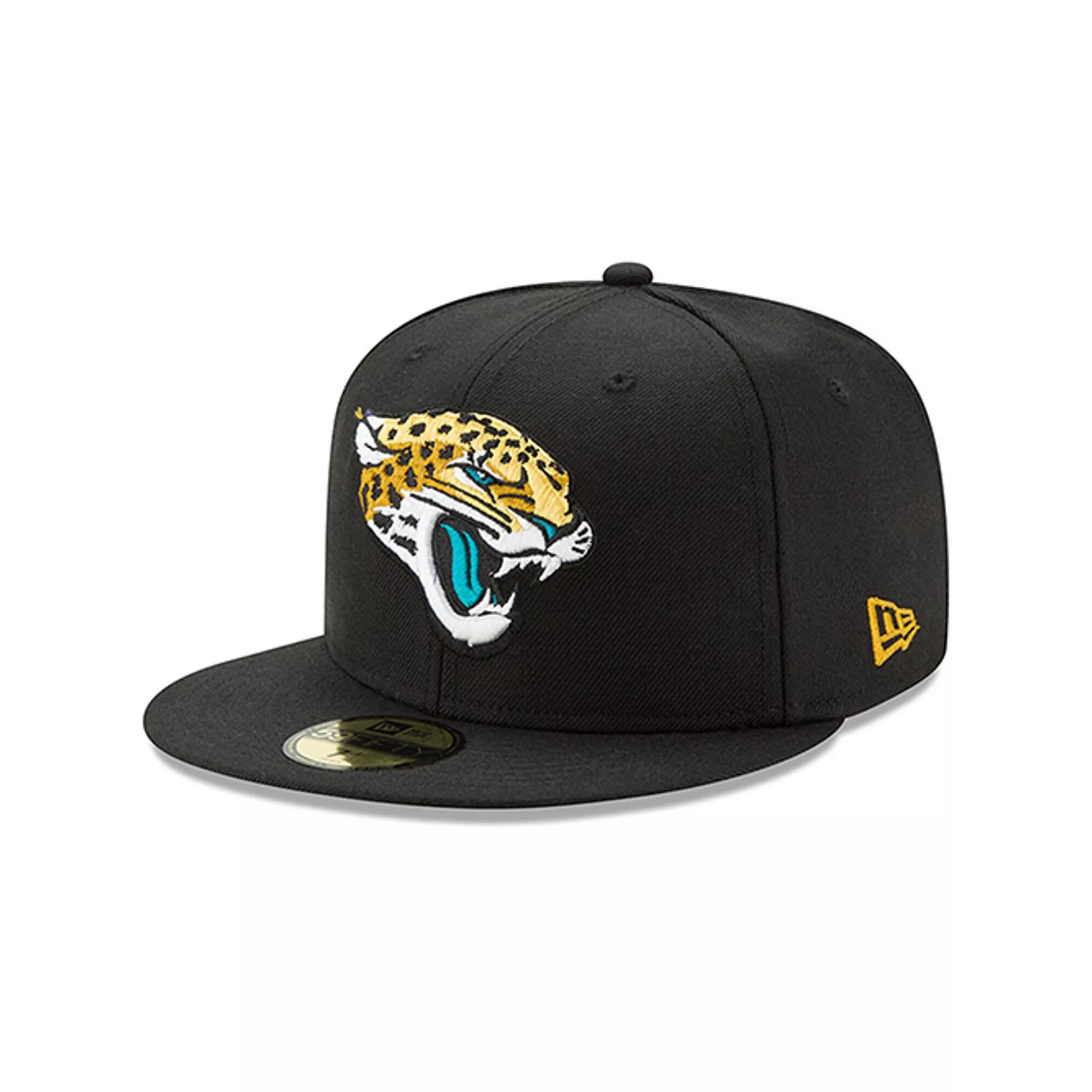 Mens New Era Jacksonville Jaguars Head Logo Omaha 59FIFTY Fitted Hat Product Image