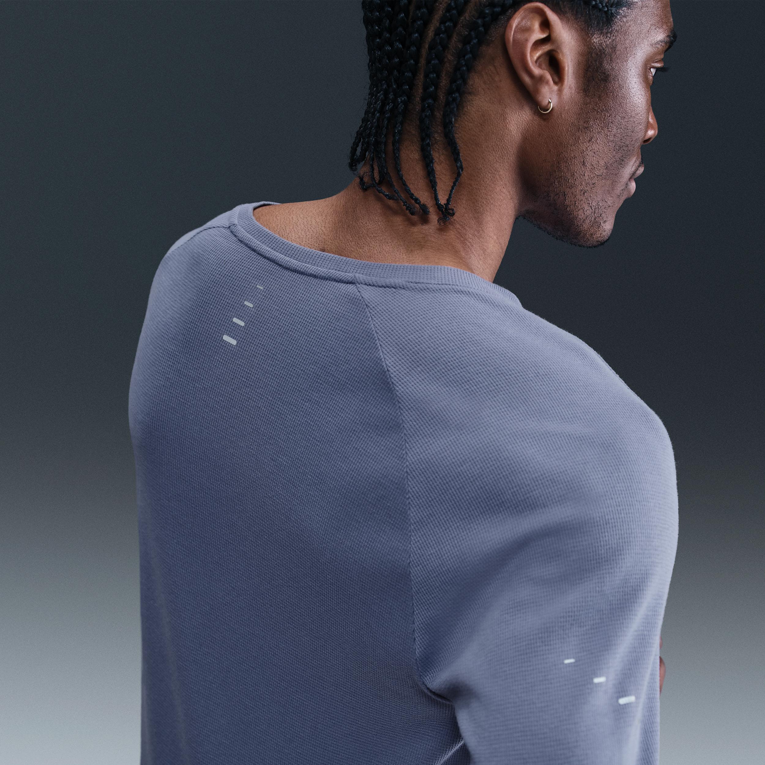 Nike Mens Stride Dri-FIT Running Waffle Crew | HV2705-499 Product Image