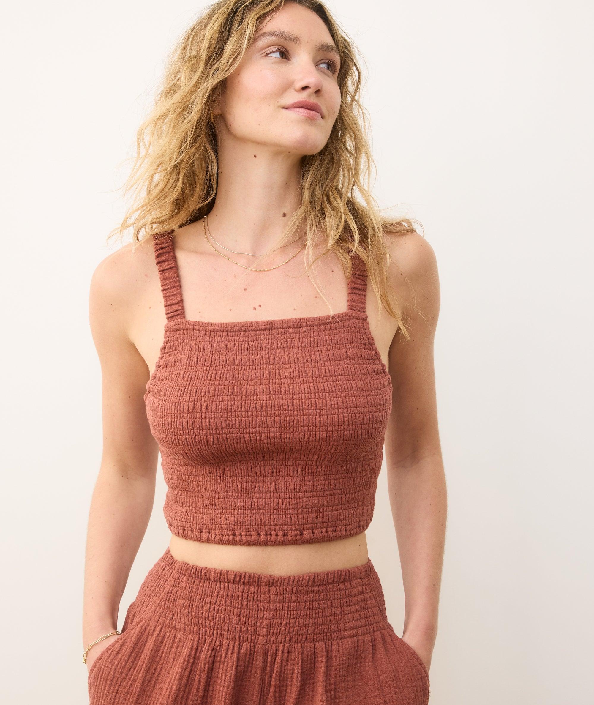 Lila Double Cloth Tank Product Image