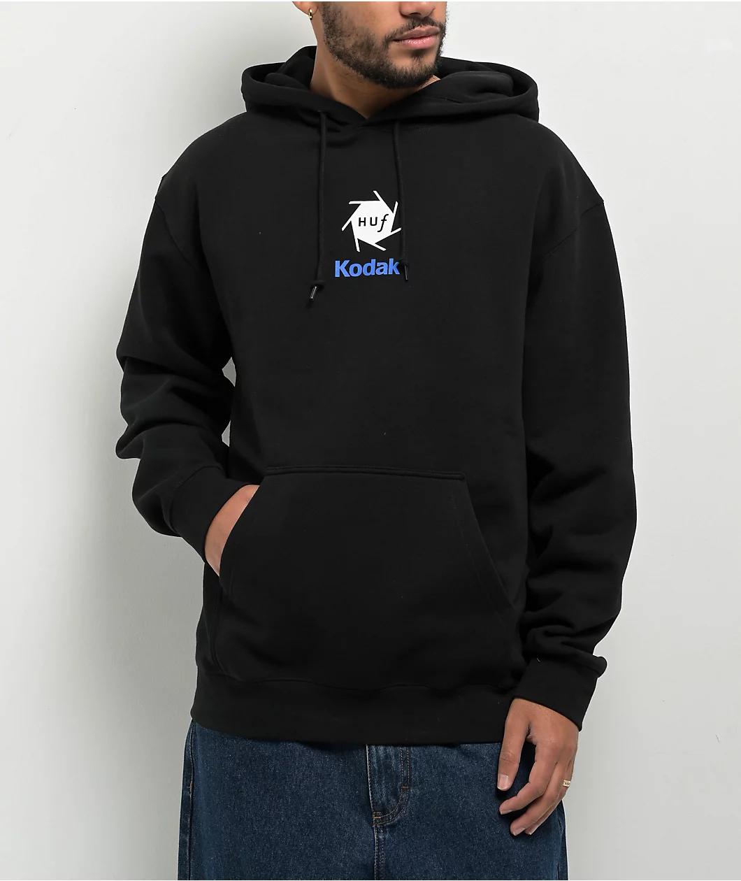 HUF x Kodak Invention Black Hoodie Product Image