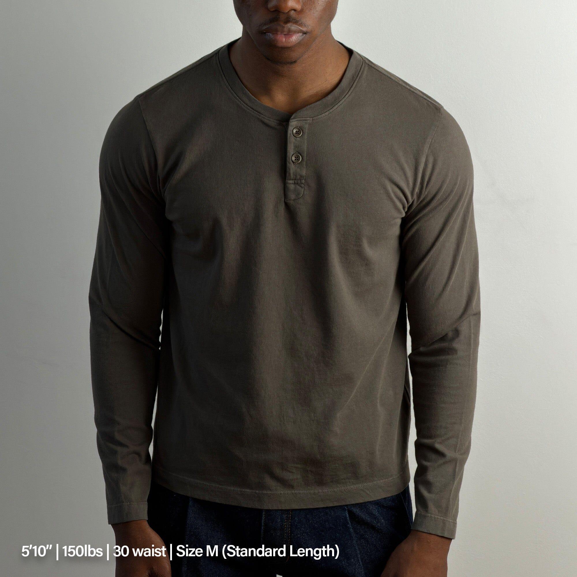 Los Feliz Crop Muscle Tee | Henley Long Sleeve Male Product Image