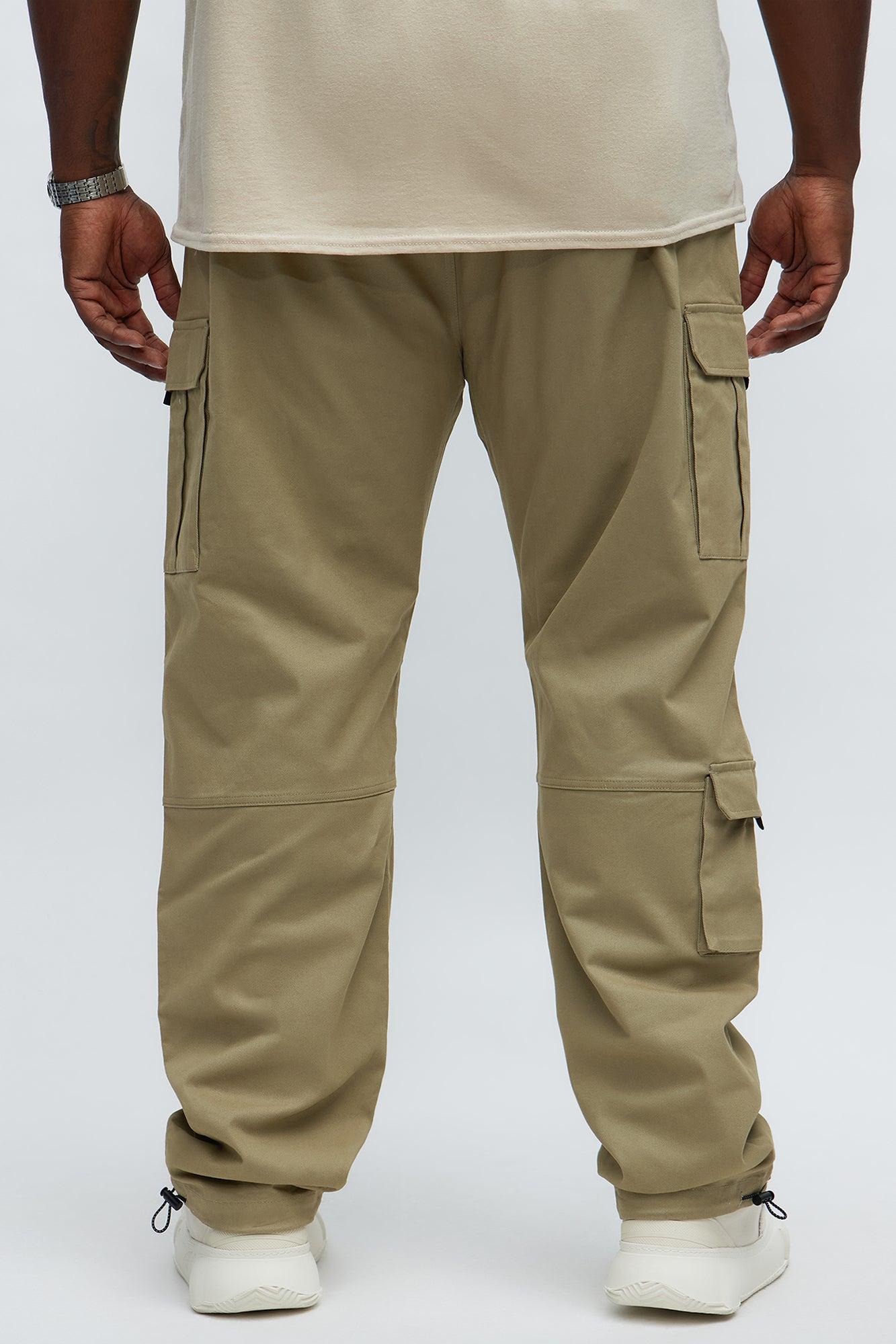 Slim Mission Ready Cargo Pants - Olive Male Product Image