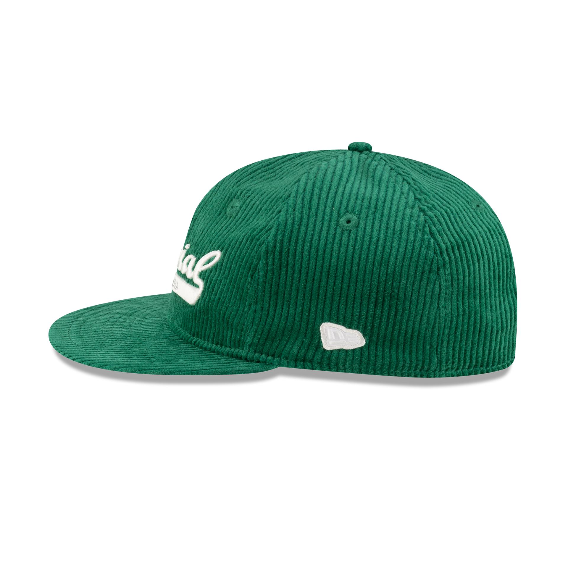 New Era Branded Official Corduroy Kelly Green Retro Crown 9FIFTY Snapback Hat Male Product Image