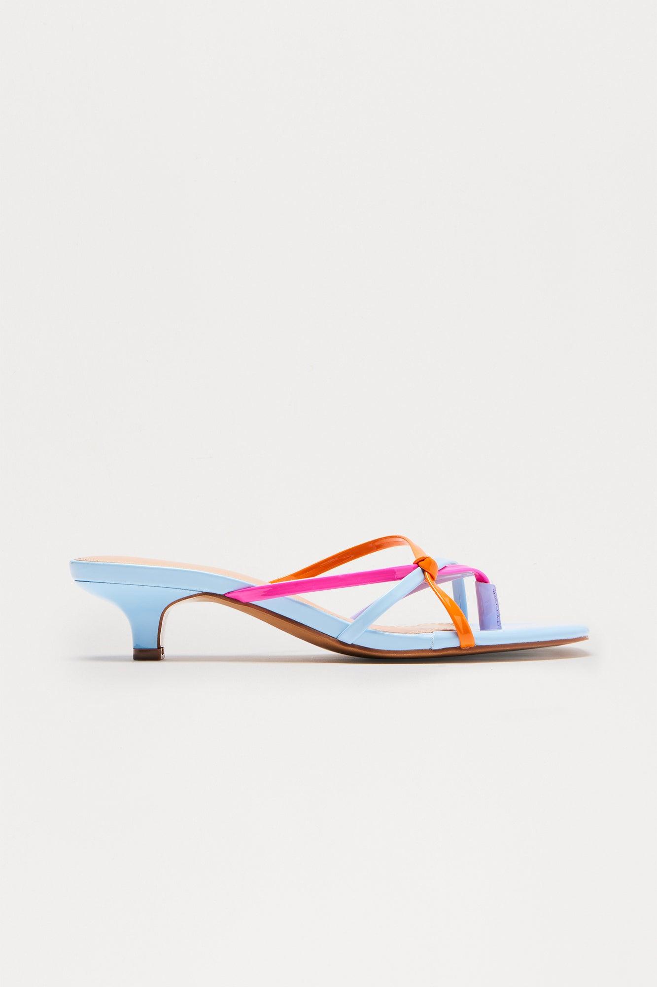 Anywhere Kitten Heels - Blue Female Product Image