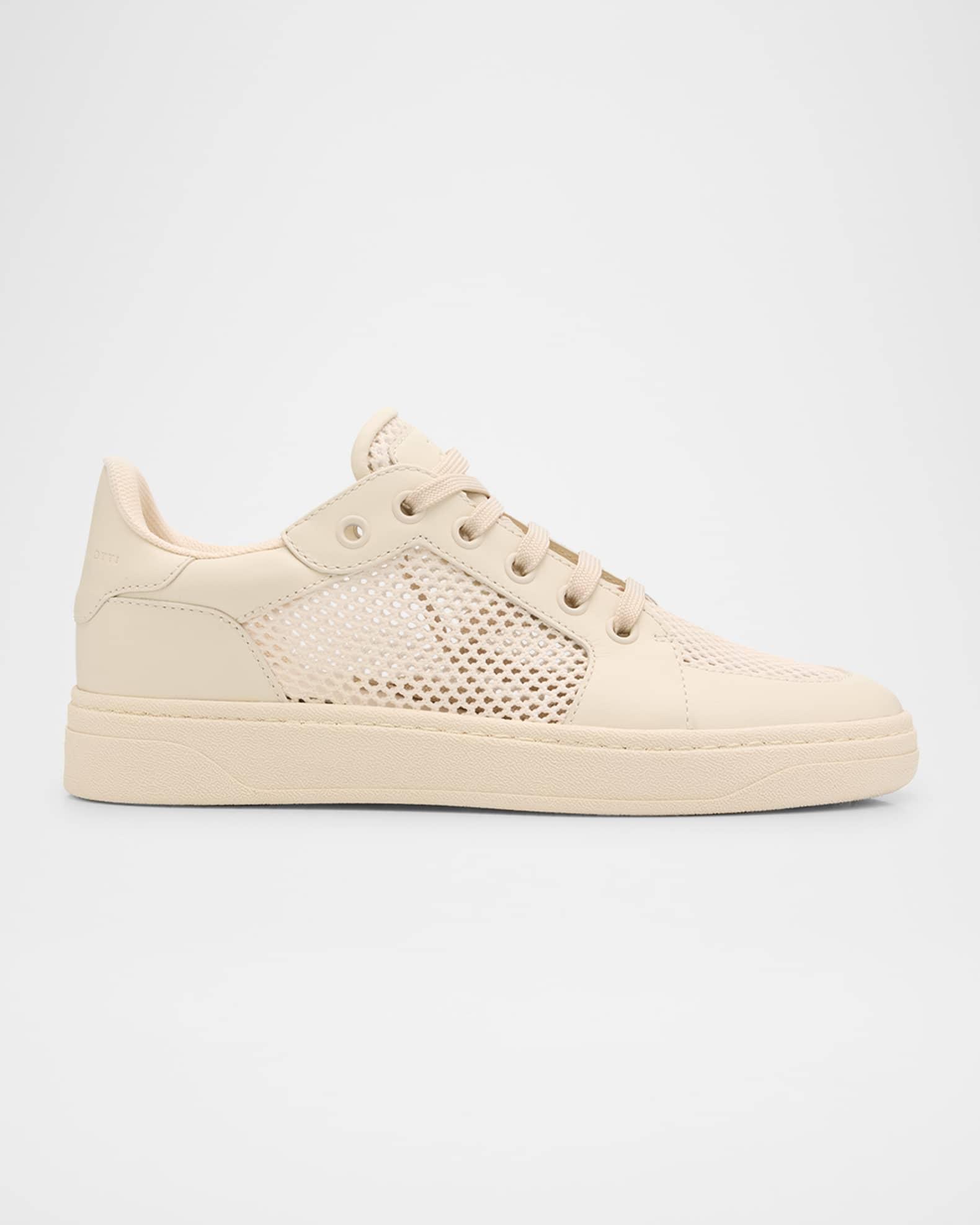 Men's Birel Leather and Mesh Low-Top Sneakers Product Image
