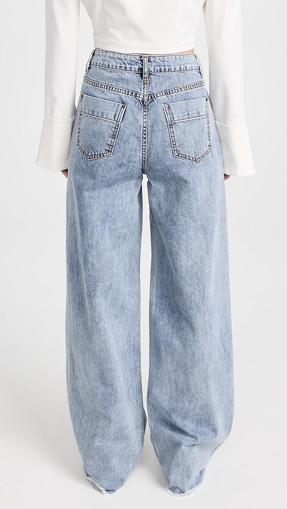 Lioness Eivissa Baggy Jeans | Shopbop Product Image
