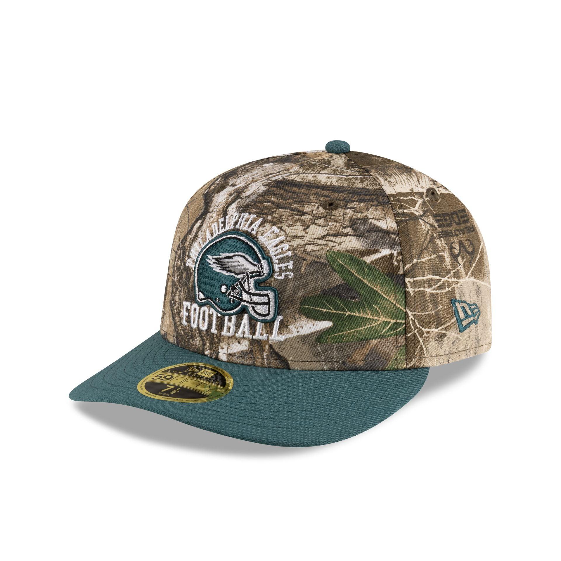Just Caps Realtree Philadelphia Eagles Low Profile 59FIFTY Fitted Hat Male Product Image