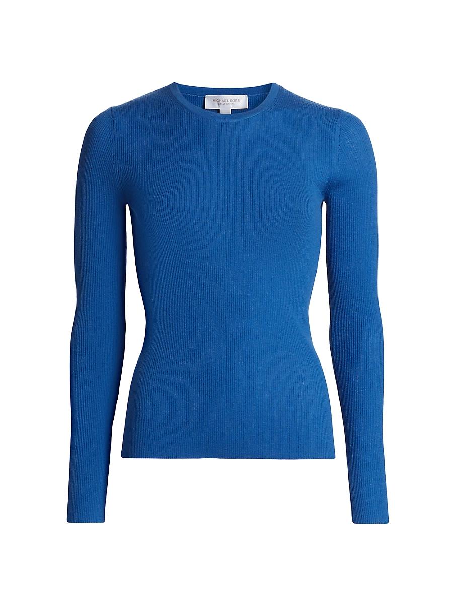 Womens Hutton Ribbed Cashmere Sweater Product Image