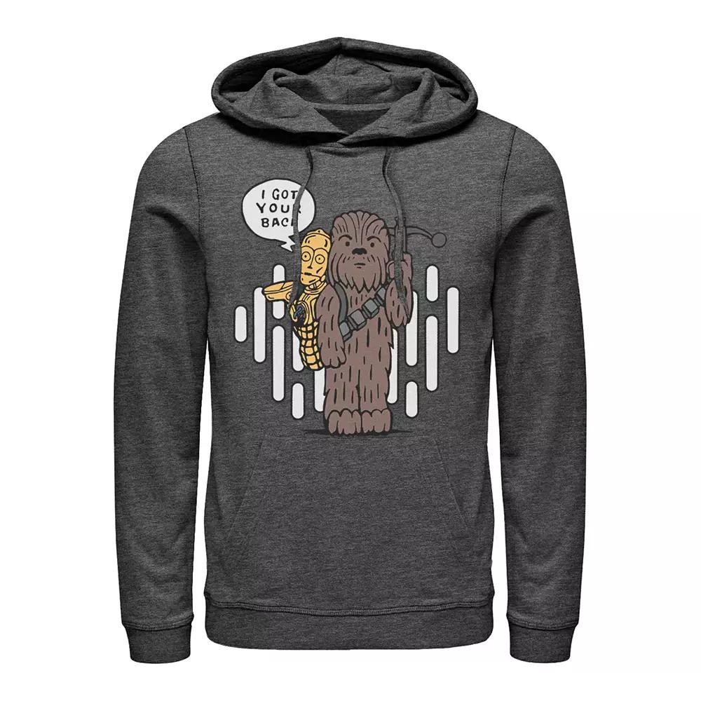 Men's Star Wars Chewbacca C-3P0 Got Your Back Hoodie,  Product Image