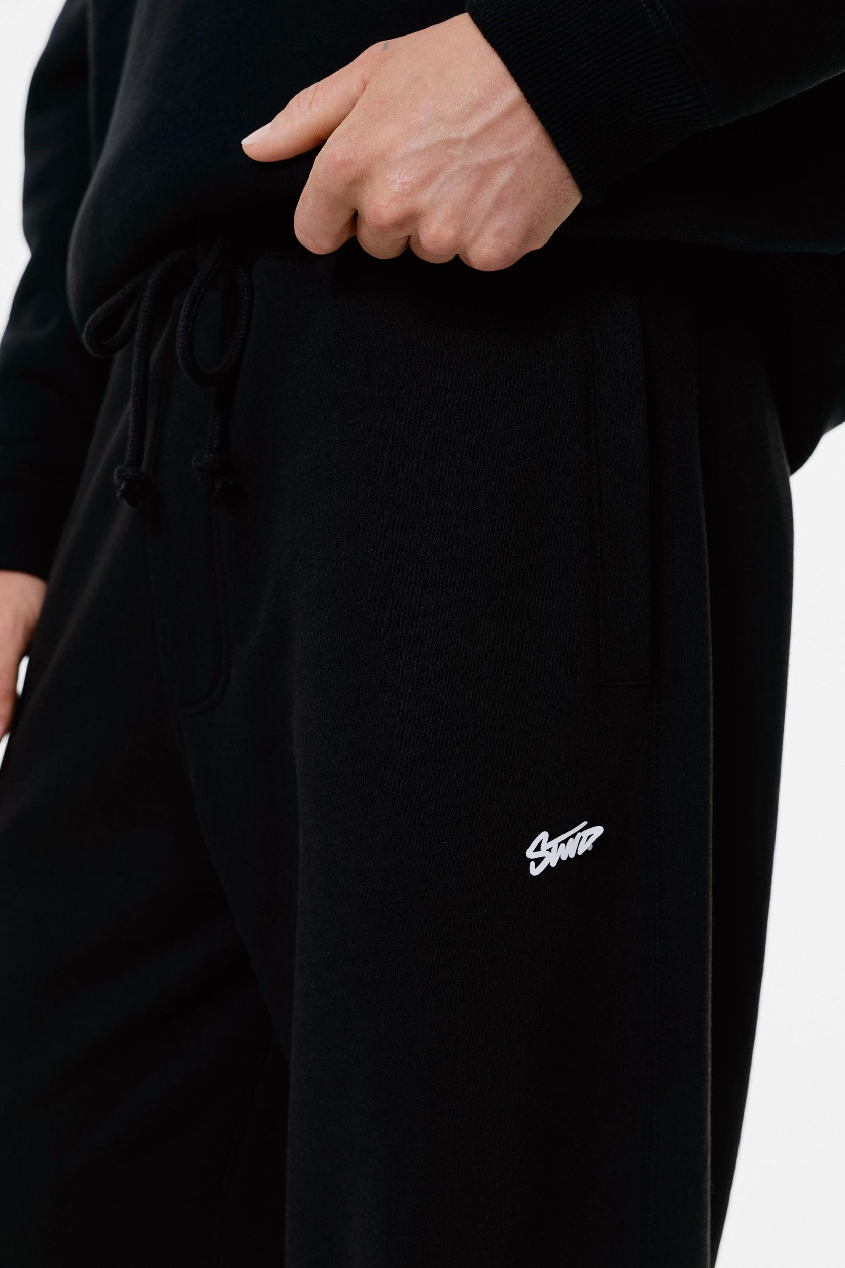 Jogger sweatpants with slits Product Image