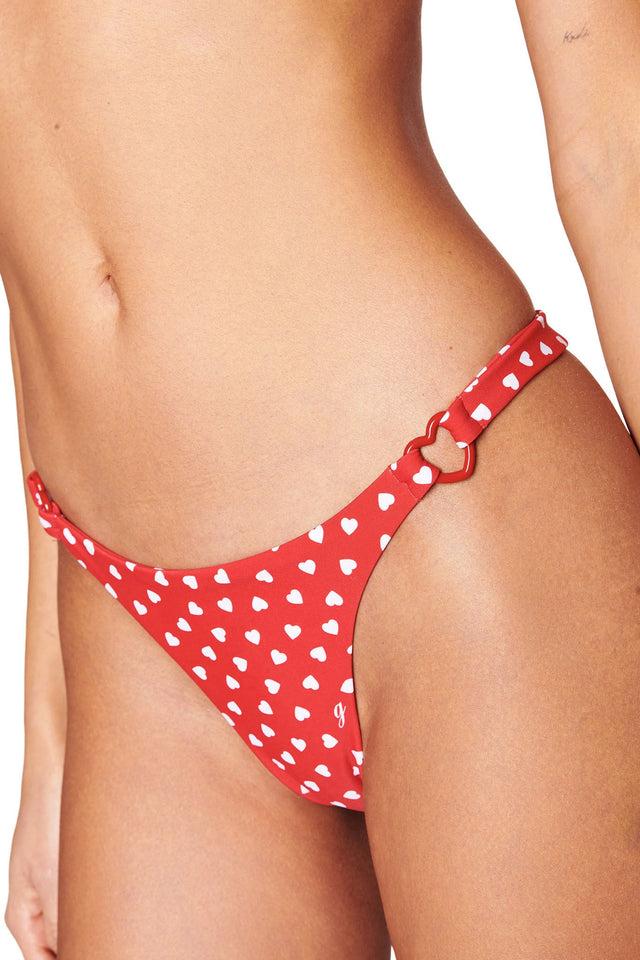VALENTINA BIKINI TOP - RED : RED HEARTBEAT Product Image
