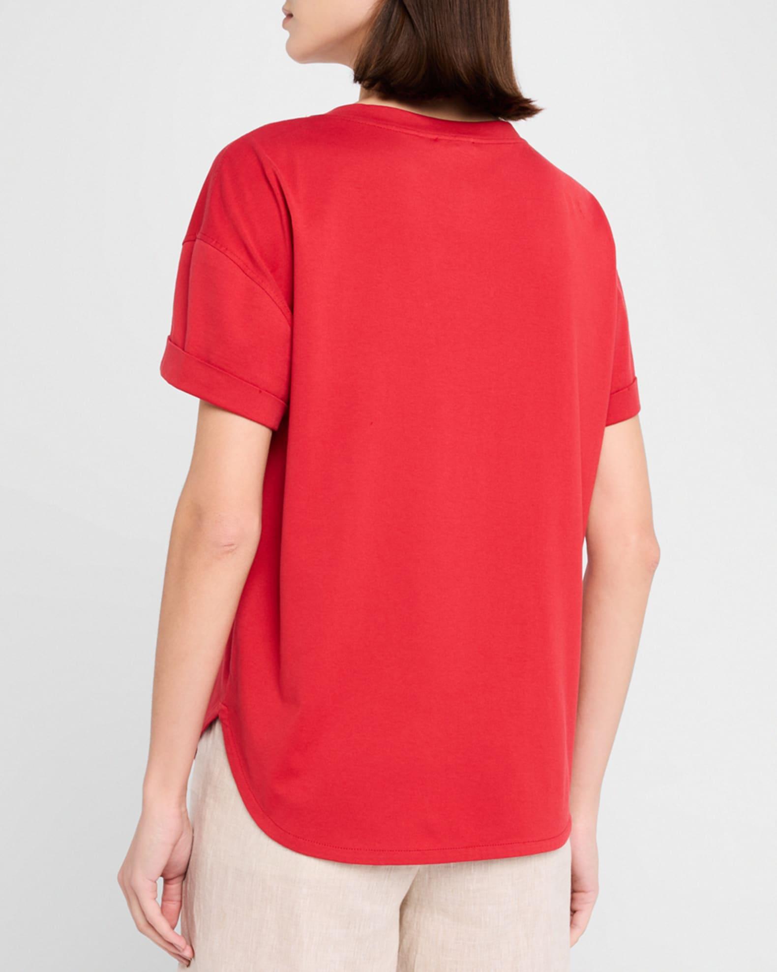 Monili Pocket Short-Sleeve Cotton Jersey T-Shirt Product Image